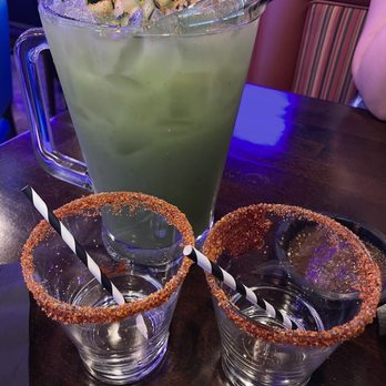 Kalaveras - Pepinos Con Chile Margarita pitcher - Mexican Near Me - Corona, California Kalaveras - Pepinos Con Chile Margarita pitcher - Mexican Near Me - Corona, California