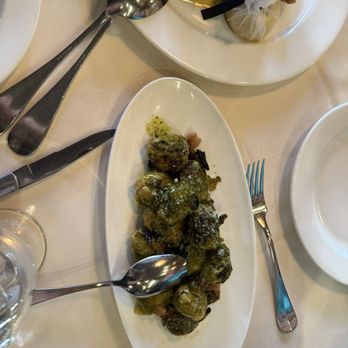 Evvia Estiatorio - Brussels sprouts - Greek Near Me - Palo Alto, California