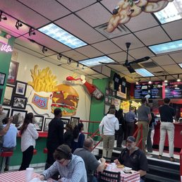 Inside at lunchtime Inside at lunchtime
