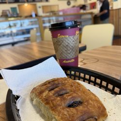 J-R Donuts - Blueberry croissant