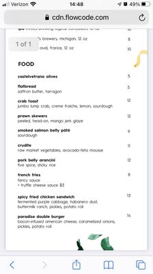 Menu photo 6 Mister Paradise New York, NY Menu photo 6 Mister Paradise New York, NY