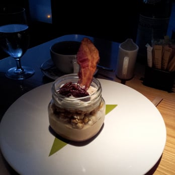 Elements - Banana, Bacon and Bourbon Parfait - New American Near Me - Paradise Valley, Arizona Elements - Banana, Bacon and Bourbon Parfait - New American Near Me - Paradise Valley, Arizona