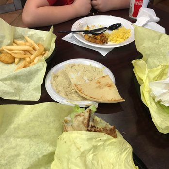 Greek Wraps - The remains of a much loved meal! - Greek Near Me - Peoria, Arizona