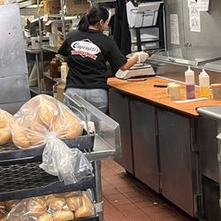 Capriotti's Sandwich Shop - Making my sandwich