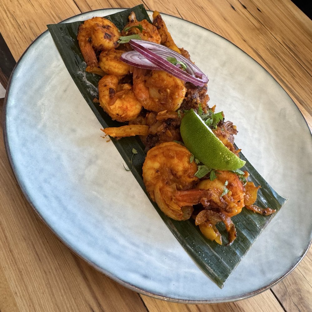 Trilokah - Tawa Roasted Shrimp - Indian Near Me - Chicago, Illinois Trilokah - Tawa Roasted Shrimp - Indian Near Me - Chicago, Illinois