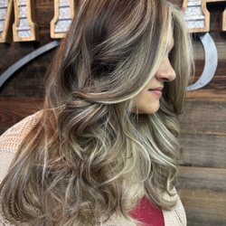 Mila J Salon - Bright, ashy, blonde balayage