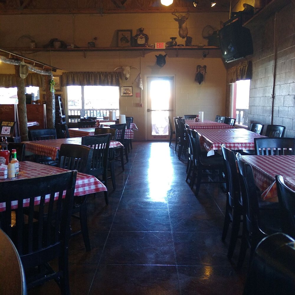 Riscky's BBQ - One side of restaurant. - Barbeque Near Me - Fort Worth, Texas