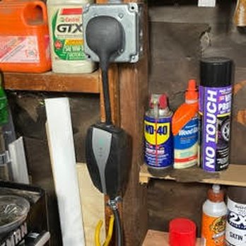 Adaza Electric - 240 Line and outlet - Tesla Charger plugged in - Electricians Near Me Adaza Electric - 240 Line and outlet - Tesla Charger plugged in - Electricians Near Me