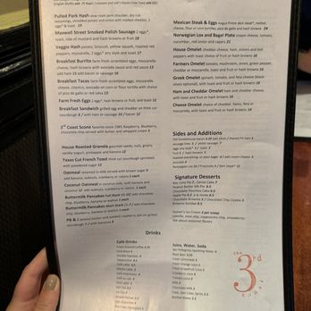 3rd Coast Cafe - Menu July 2024 - Breakfast & Brunch Near Me - Chicago, Illinois