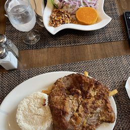 Bistec Empanizado Ceviche de Pescado Bistec Empanizado Ceviche de Pescado