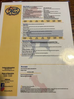 Menu photo 3 Taste of Thai 2 Navarre, FL Menu photo 3 Taste of Thai 2 Navarre, FL