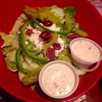 Mellow Mushroom - Greek salad. - Pizza Near Me - Durham, North Carolina Mellow Mushroom - Greek salad. - Pizza Near Me - Durham, North Carolina