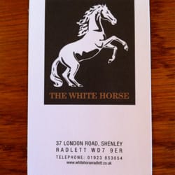 The White Horse - Details of the White Horse