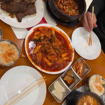 Kimchi Korean - LA galbi , tteokbokki , squid bibimbap , soondubu seafood stew (mild) - everything 10/10 , perfect - Korean Near Me - Jacksonville, Florida Kimchi Korean - LA galbi , tteokbokki , squid bibimbap , soondubu seafood stew (mild) - everything 10/10 , perfect - Korean Near Me - Jacksonville, Florida