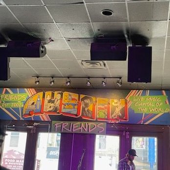 Friends Bar - Mural inside - Music Venues Near Me - Austin, Texas Friends Bar - Mural inside - Music Venues Near Me - Austin, Texas
