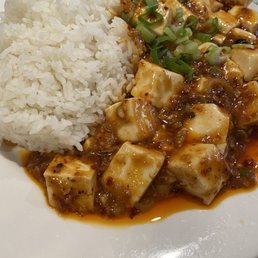 Mapo tofu no pork