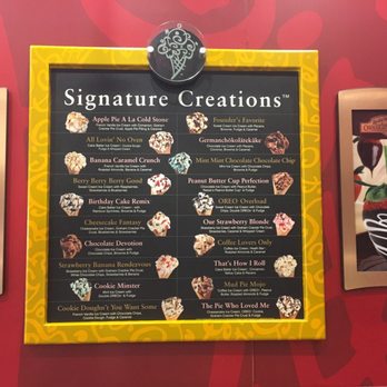 Cold Stone Creamery - Signatures - Ice Cream & Frozen Yogurt Near Me - Lexington, Kentucky Cold Stone Creamery - Signatures - Ice Cream & Frozen Yogurt Near Me - Lexington, Kentucky