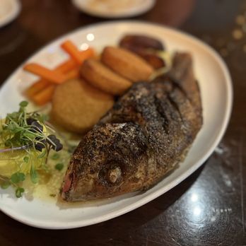 Escovitchez - Jerk Red Snapper (Whole or Chef's Cut) - Caribbean Near Me - Snellville, Georgia Escovitchez - Jerk Red Snapper (Whole or Chef's Cut) - Caribbean Near Me - Snellville, Georgia