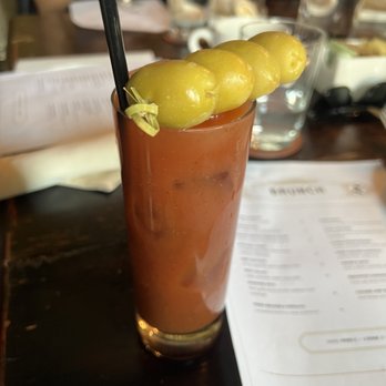Geist - Bloody Mary with extra olives - Cocktail Bars Near Me - Nashville, Tennessee Geist - Bloody Mary with extra olives - Cocktail Bars Near Me - Nashville, Tennessee