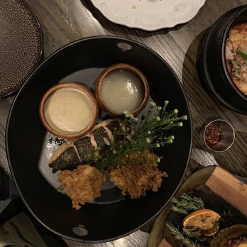 Roister - Chicken and chamomile - get it to share! - New American Near Me - Chicago, Illinois Roister - Chicken and chamomile - get it to share! - New American Near Me - Chicago, Illinois