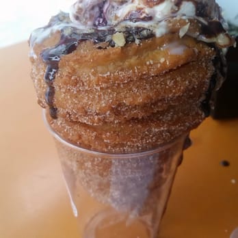 Pancho's Bakery - Churro cone with cheesecake ice cream. - Food Trucks Near Me - Toronto, Ontario Pancho's Bakery - Churro cone with cheesecake ice cream. - Food Trucks Near Me - Toronto, Ontario