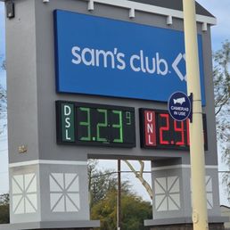 Exterior with gas prices as of 2/9/2026. Exterior with gas prices as of 2/9/2026.