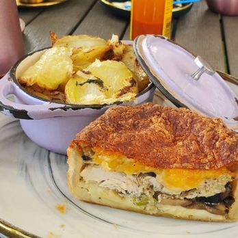 Sugar and Scribe - chicken a la king puff - Bakeries Near Me - La Jolla, California Sugar and Scribe - chicken a la king puff - Bakeries Near Me - La Jolla, California