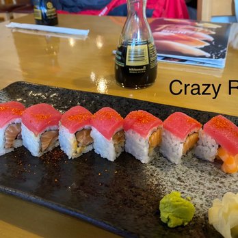Tokyo Sushi - Crazy Roll. A favorite. Very fresh! - Sushi Bars Near Me - Orlando, Florida Tokyo Sushi - Crazy Roll. A favorite. Very fresh! - Sushi Bars Near Me - Orlando, Florida