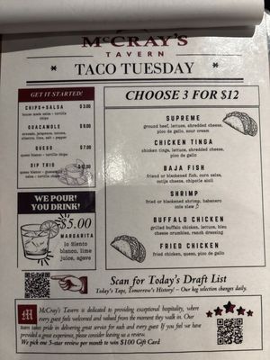 Menu photo 1 McCray's Tavern Marietta, GA