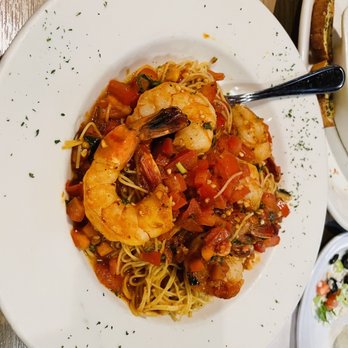 Cannataro's - Angel Hair Pomodoro with shrimp - Italian Near Me - Chino, California