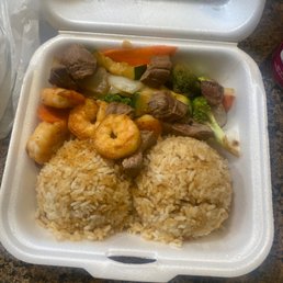 Steak and Shrimp Hibachi Steak and Shrimp Hibachi