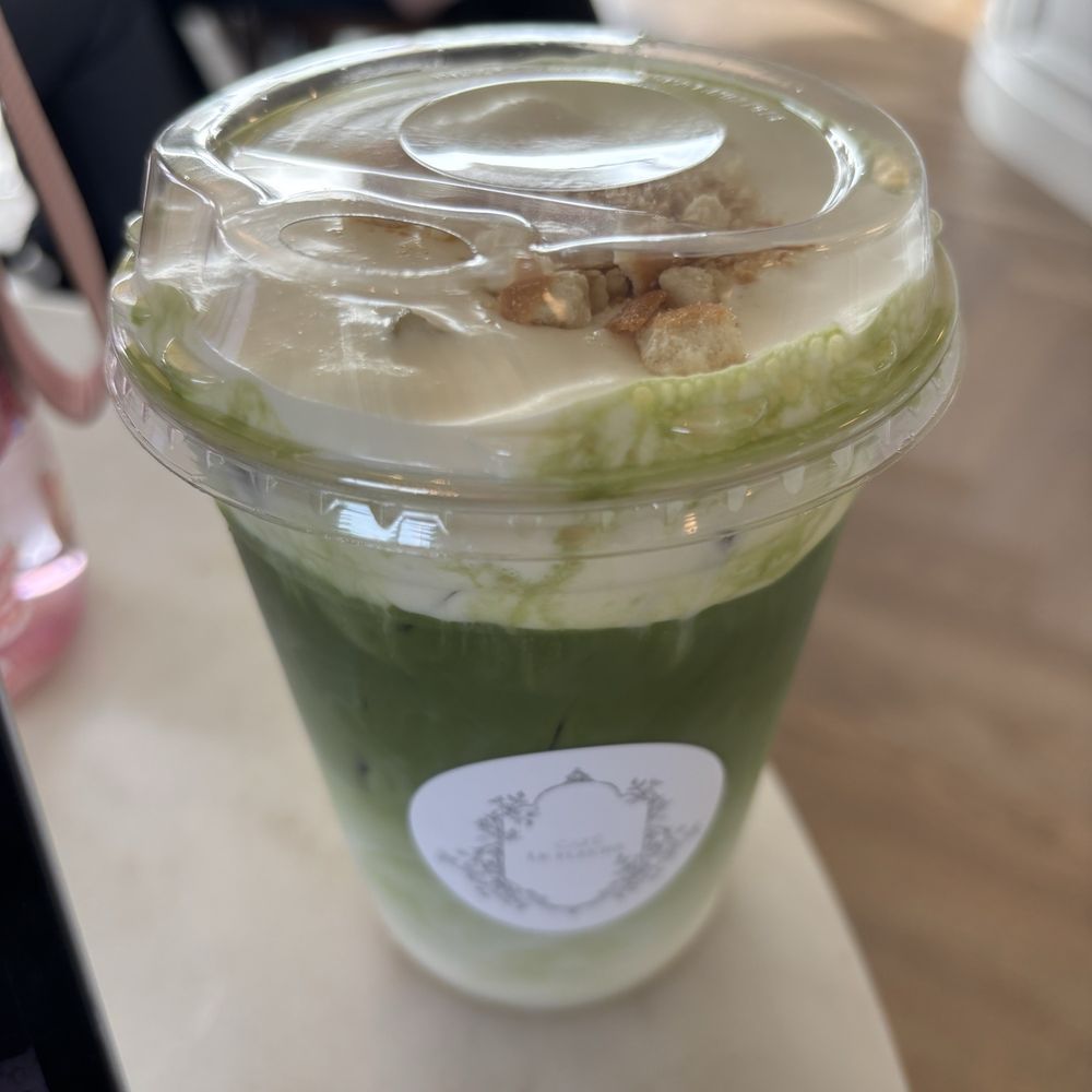 banana pudding matcha