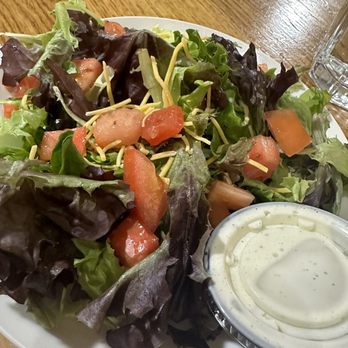 Custer Battlefield Trading Post Cafe - Side Salad - Cafes Near Me - Crow Agency, Montana