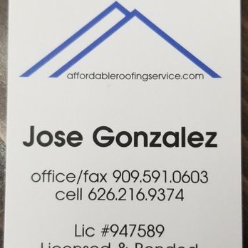 Affordable Roofing and Rain Gutters - Roofing Near Me - Chino, California