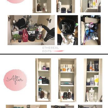 Ethereal Edits - Before / After Bathroom - Home Organization Near Me