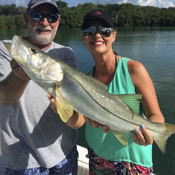 Magic Fishing Adventures - She caught a snook so big it was over the limit. - Fishing Near Me - Sarasota, Florida Magic Fishing Adventures - She caught a snook so big it was over the limit. - Fishing Near Me - Sarasota, Florida