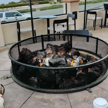 Starbucks - A fire pit!!! Haha! - Coffee & Tea Near Me - Rancho Palos Verdes, California