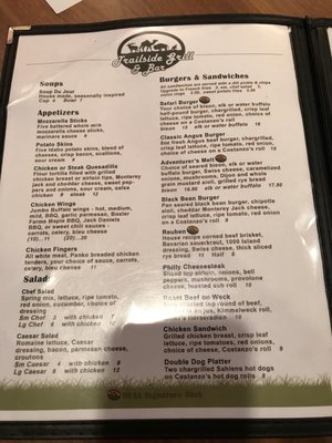 Menu photo 5 Trailside Grill & Bar Varysburg, NY Menu photo 5 Trailside Grill & Bar Varysburg, NY