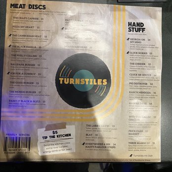 Turnstiles - Menu - Cocktail Bars Near Me - Grand Rapids, Michigan Turnstiles - Menu - Cocktail Bars Near Me - Grand Rapids, Michigan