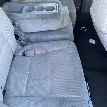 Complete Detailers - Before, back seats - Auto Detailing Near Me - Farmingdale , New York Complete Detailers - Before, back seats - Auto Detailing Near Me - Farmingdale , New York