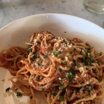 Porta Via - Spaghetti and meatballs - New American Near Me - Palm Desert, California