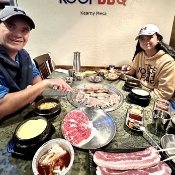 Kogi BBQ - Dinner with my Husband and Son at KOGI BBQ in a non shared table :) - Korean Near Me - San Diego, California