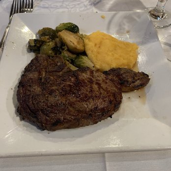La Locanda Ristorante - Grill steal with Brussels sprouts and mash yams - Italian Near Me - Newtown Square, Pennsylvania