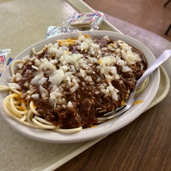 Coney Island - Greek Spaghetti - American Near Me - Oklahoma City, Oklahoma