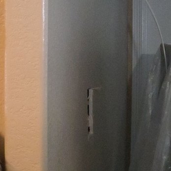 Penny Electric - Cut unevenly and the drywall was broke in half - Electricians Near Me - Henderson, Nevada Penny Electric - Cut unevenly and the drywall was broke in half - Electricians Near Me - Henderson, Nevada