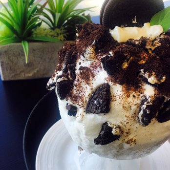 Anko - Oreo cream cheese shaved ice! - Desserts Near Me - Los Angeles, California