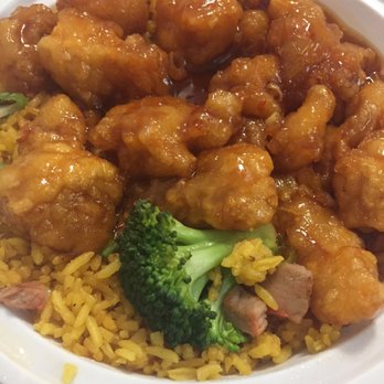 New Yan Chun Kitchen - General Tso's Chicken with Pork Fried Rice 6-8-2017 - Chinese Near Me - West Babylon, New York New Yan Chun Kitchen - General Tso's Chicken with Pork Fried Rice 6-8-2017 - Chinese Near Me - West Babylon, New York