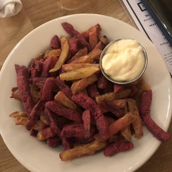 Democracy Brewing - Beet fries - American Near Me - Boston, Massachusetts Democracy Brewing - Beet fries - American Near Me - Boston, Massachusetts