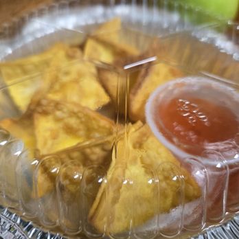 Oriental Cuisine - Crab Rangoon - good, but the sauce is too thin - Chinese Near Me - Roswell, Georgia Oriental Cuisine - Crab Rangoon - good, but the sauce is too thin - Chinese Near Me - Roswell, Georgia