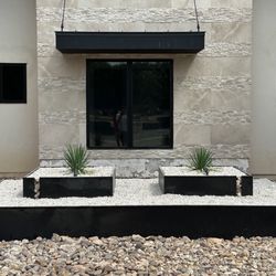 Litescape - Litescape can make modern planters to complete your custom home look